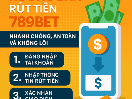 Hướng dẫn rút tiền 789BET – Nhanh chóng, an toàn và không lỗi