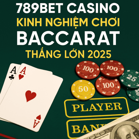 789BET Casino – Kinh nghiệm chơi Baccarat thắng lớn 2025